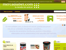Tablet Screenshot of mercadiabet.com